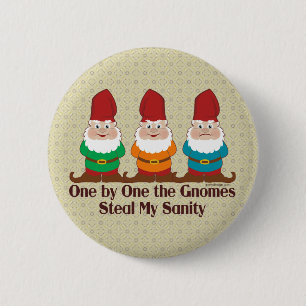 Badge Rond 5 Cm Un Par Un Les Gnomes