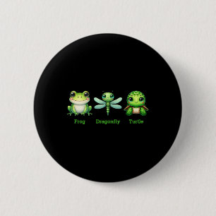 Badge Rond 5 Cm Un subtil Humour politique anti-Trump, une libellu