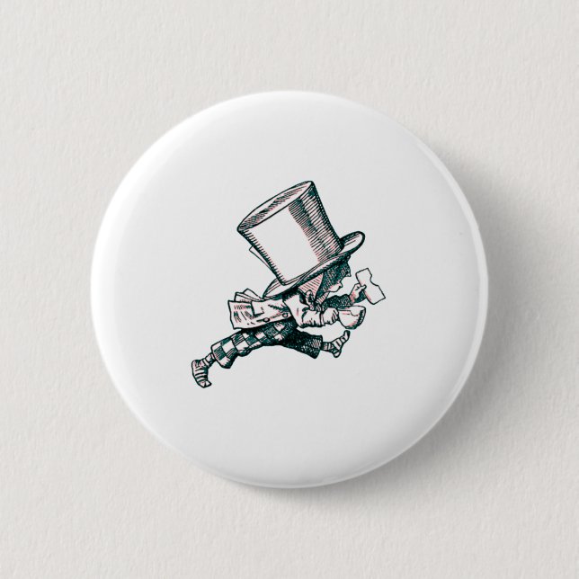 Badge Rond 5 Cm Un tiret fou (Devant)