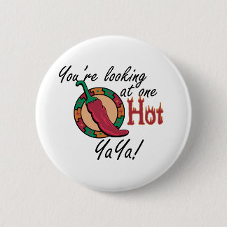 Badge Rond 5 Cm Un YaYa chaud