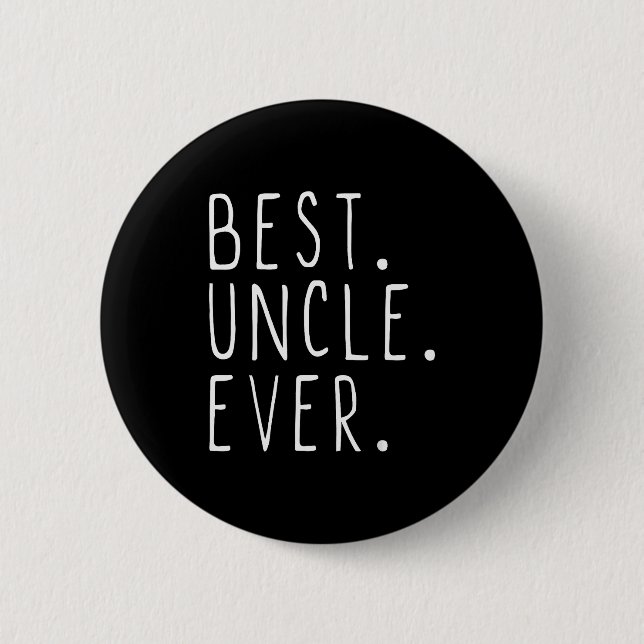 Badge Rond 5 Cm Uncle Ever Family Cool  (Devant)