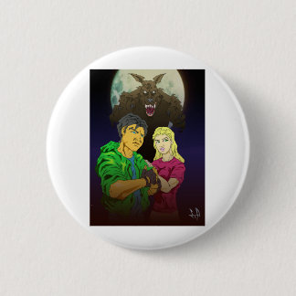 Badge Rond 5 Cm Underneth la Pleine lune