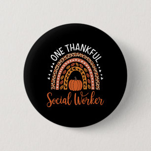 Badge Rond 5 Cm Une École De Remerciements Travailleur Social Than