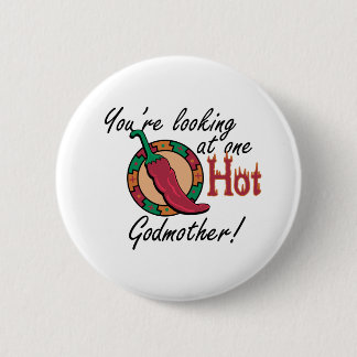 Badge Rond 5 Cm Une marraine chaude