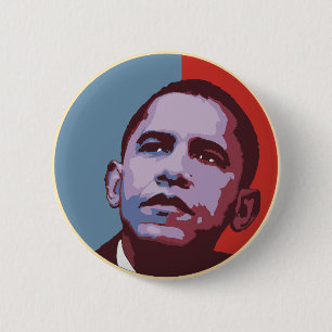 Badge Rond 5 Cm Une nouvelle majorité - bouton politique d'Obama