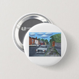 Badge Rond 5 Cm Une rue à Derby