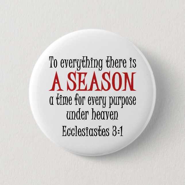 Badge Rond 5 Cm Une saison (Devant)