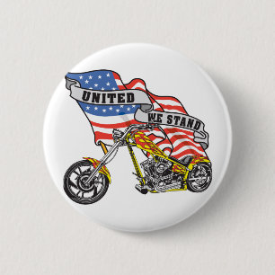 Badge Rond 5 Cm Uni nous tenons le cycliste