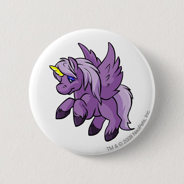 Badge Rond 5 Cm Uni pourpre (Devant)