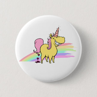 BADGE ROND 5 CM UNICORN