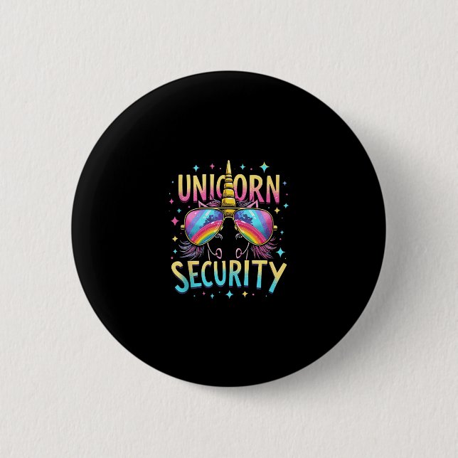 Badge Rond 5 Cm Unicorn Security Tank Top_6 (Devant)