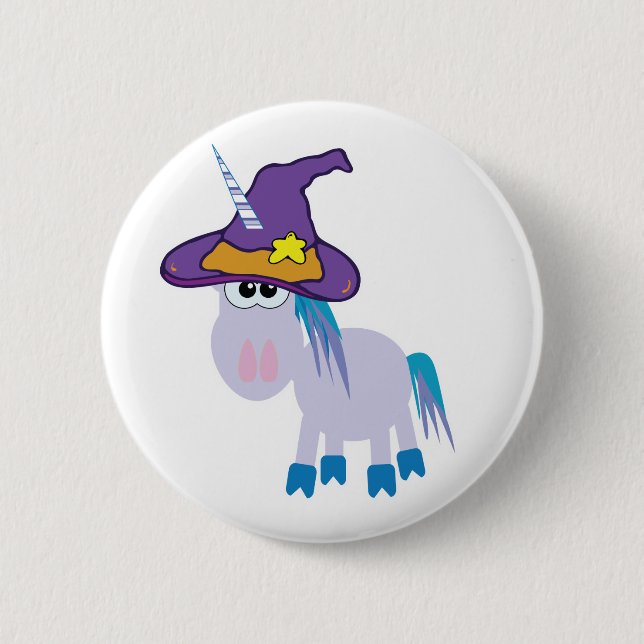 Badge Rond 5 Cm unicorne de goofkins (Devant)