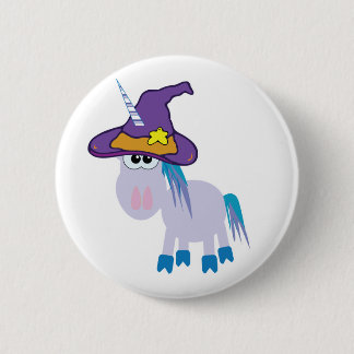 Badge Rond 5 Cm unicorne de goofkins