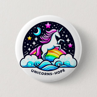 Badge Rond 5 Cm Unicornes de l'espoir