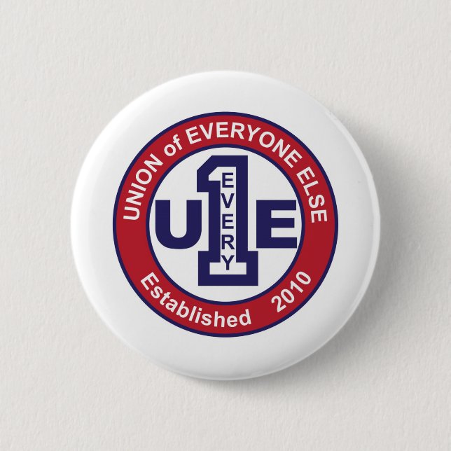 Badge Rond 5 Cm UNION de CHACUN AUTREMENT/BLANC (Devant)
