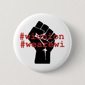 Badge Rond 5 Cm Union de WI nous sommes bouton de WI