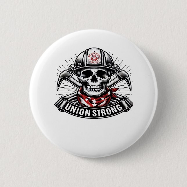 Badge Rond 5 Cm Union Forte classique Virale (Devant)