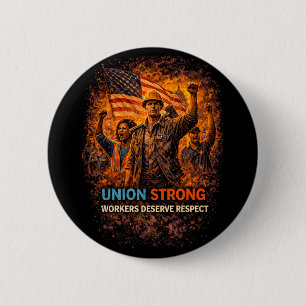 Badge Rond 5 Cm Union forte en hausse