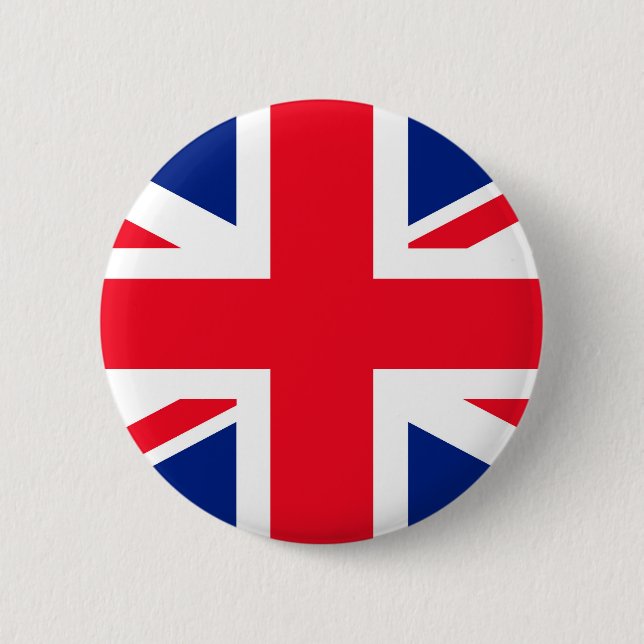 Badge Rond 5 Cm Union Jack (Devant)