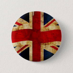Badge Rond 5 Cm Union Jack