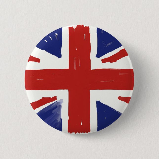 Badge Rond 5 Cm Union Jack délabré (Devant)