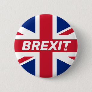 Badge Rond 5 Cm Union Jack Drapeau du Brexit : Un insigne pour qui