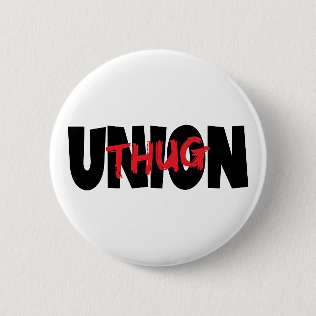 Badge Rond 5 Cm Union Thug (Devant)