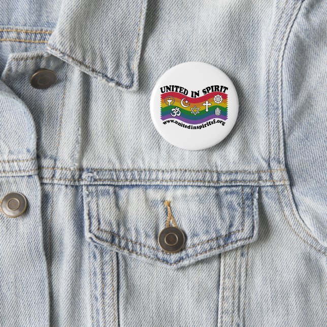 Badge Rond 5 Cm Unis dans l'esprit (En situation)