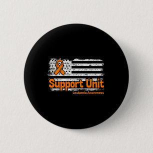 Badge Rond 5 Cm Unité de soutien de la leucémie Indicateur Cancer