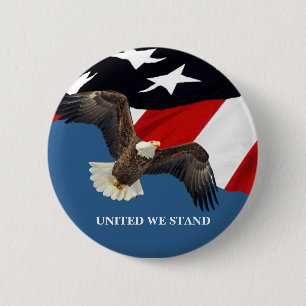 Badge Rond 5 Cm United We Stand
