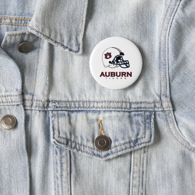 Badge Rond 5 Cm Université d'Auburn | Auburn Football (En situation)