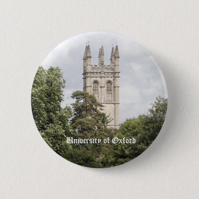 Badge Rond 5 Cm Université d'Oxford (Devant)