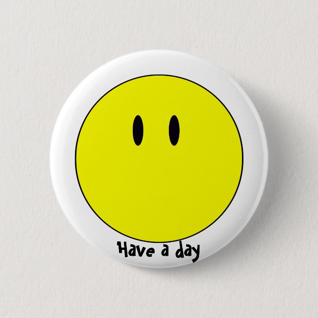 Badge Rond 5 Cm unsmiley (Devant)