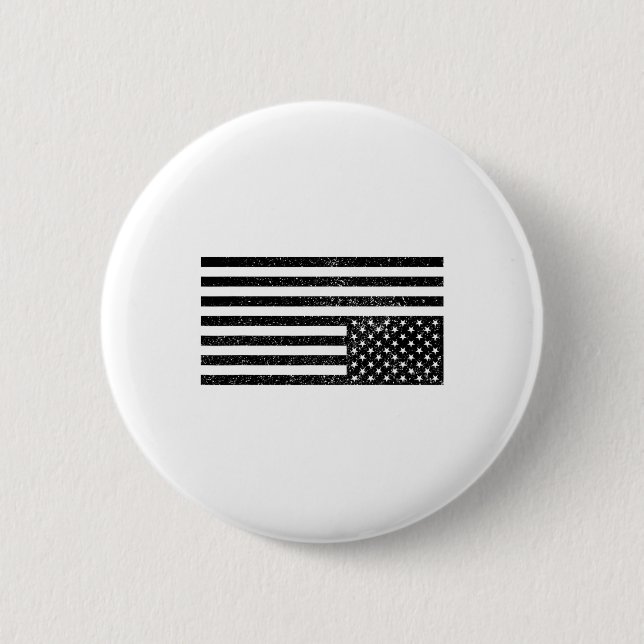 Badge Rond 5 Cm Upside Down American Flag  (Devant)