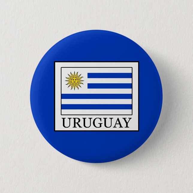 Badge Rond 5 Cm Uruguay (Devant)