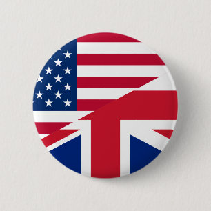 Badge Rond 5 Cm usa uk