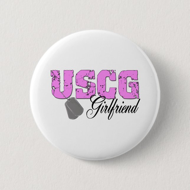 Badge Rond 5 Cm uscg99girlfriend2 (Devant)