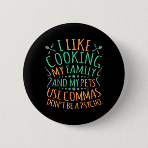 Badge Rond 5 Cm Use Commas English Language Teacher Teach Student