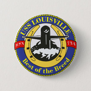 Badge Rond 5 Cm USS Louisville