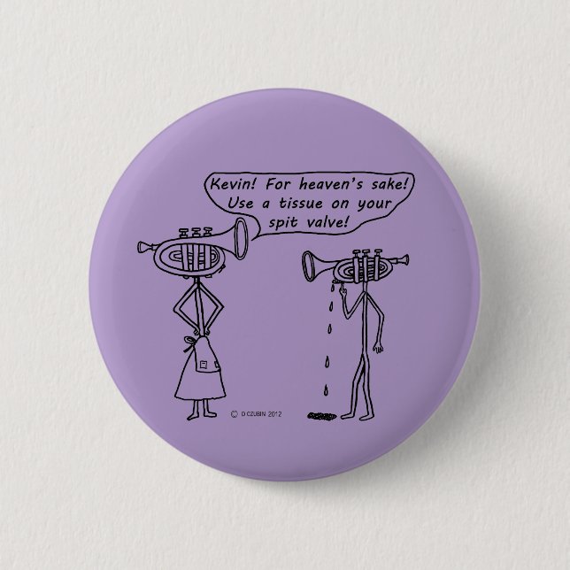 Badge Rond 5 Cm Utiliser la vanne de broche (Devant)