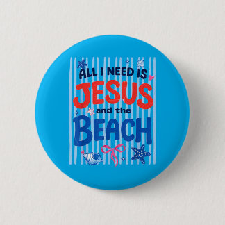 Badge Rond 5 Cm Vacances au soleil