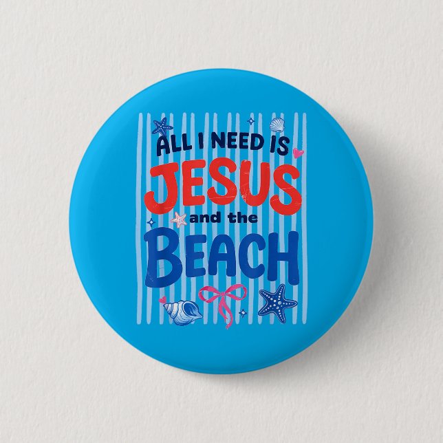 Badge Rond 5 Cm Vacances au soleil (Devant)