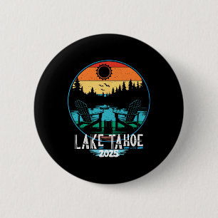Badge Rond 5 Cm Vacances en famille de randonnée en montagne et de
