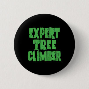 Badge Rond 5 Cm Vacances Expert Grimpeur D'arbres Été Enfants Grap