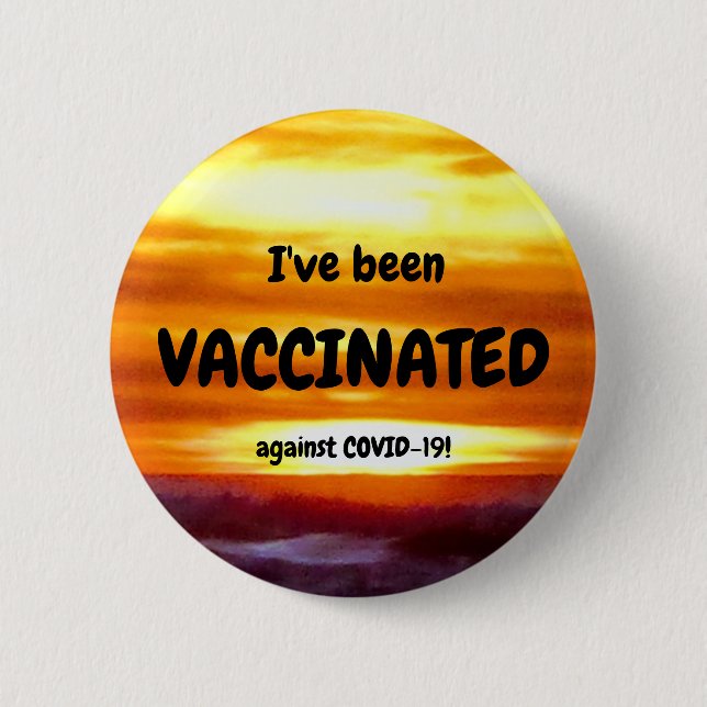 Badge Rond 5 Cm Vaccination (Devant)