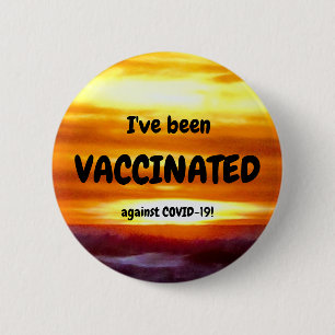 Badge Rond 5 Cm Vaccination