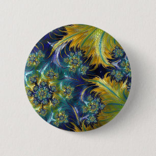 Badge Rond 5 Cm Vagues de soleil