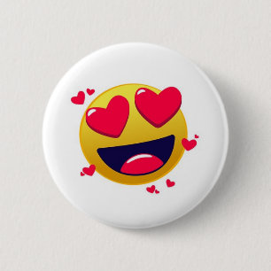 Badge Rond 5 Cm Valentine's day ❤