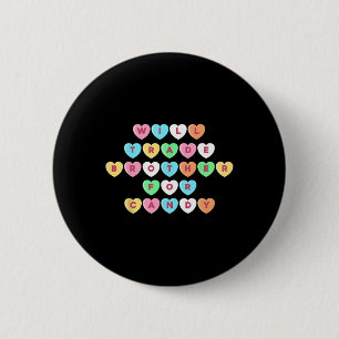 Badge Rond 5 Cm Valentines Day Fera Le Commerce Frère Pour Candy F