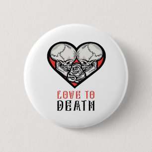 Badge Rond 5 Cm Valentines esthétiques Jusqu'à la mort Faisons-nou